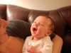 2009-12-12 Karen's First Laugh 018